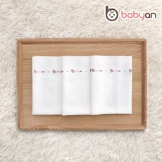 베이비앙 [베이비앙]무형광 365 순면 엠보손수건 10장
