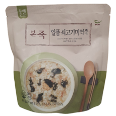 본죽 일품 쇠고기 미역죽 500g, 1개