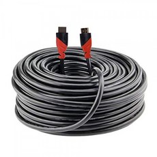 백만 프리미엄 HDMI 케이블 (130 피트)-벽면 설치용-3D 및 오디오 반환 지원-TV Roku 3 Apple TV Google Chr