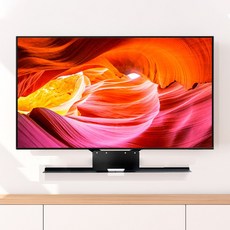 삼성 LG 벽걸이 TV 무타공 사운드바 선반 브라켓 거치대 75인치 이상