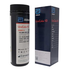 애보트 소변검사지 키트 4종 10종 100매 당뇨 유린 단백뇨 검사지