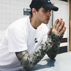 1 쌍 남자 팔 커프 야외 스포츠 낚시 캠핑 사이클링 하이킹 보호 통기성 위장 슬리브 휘트니스 액세서리|팔토시|, 1개, E, 단일