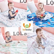 롤베이비 풍기인견 아기 이불세트 이불+패드+베개 여름이불, 롤베이비 풍기인견 이불세트/핑크포레트스