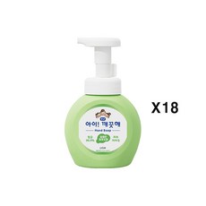 [신세계TV쇼핑]아이깨끗해 핸드워시 250ml 용기 x 18개(한박스), 18개, 3.청포도 용기 250ml