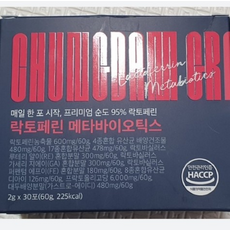 (1+1)청담할머니 락토페린 메타 바이오틱스 30포, 60g, 2개