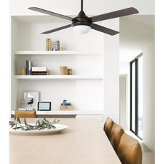 루씨 Air 21296401 Airlie II Eco 실링팬 52인치 오일 러브드 브론즈