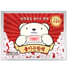 곰도리 하루종일 붙이는 핫팩 장시간 고급형, 100개