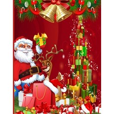 Christmas Coloring Book For Adult (Volume-1): A Fun Christmas Gift coloring Charming Houses Beautif... Paperback, Independently Published