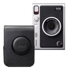FUJIFILM 하이브리드 인스탁스 카메라 블랙 instax mini Evo C BK, 1개