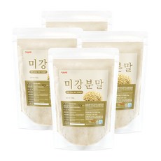 갑당약초 미강가루(볶은미강가루) 1200g, 300g, 4