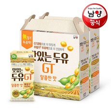 맛있는두유GT 달콤한 맛, 190ml, 32개
