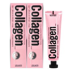 젠티스트 투엑스 치약 핑크, 100g, 2개