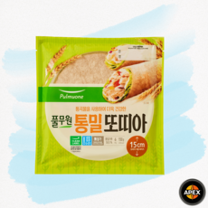 풀무원 통밀 또띠아 6인치 6개입 150g 10개 저칼로리 샐러드 타코 토스트 샌드위치 아이들간식 간편식