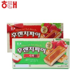 해태제과 후렌치파이 192gx2개 (사과1개+딸기1개)무료배송, 192g, 2개