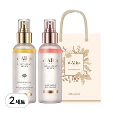 달바 화이트 트러플 퍼스트 스프레이 세럼 100ml + 화이트 트러플 바이탈 스프레이 세럼 100ml + 기프트백, 2세트