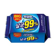 무궁화 BIG 살균 99% 비누, 450g, 8개