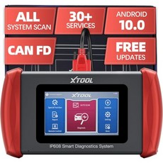 X도구 IP608 자동motive 진단 스캔 도구 Life시간 Free Update 모든 시스템 OBD2 스캐너 30+ Resets CAN FD ABS Bleeding 트