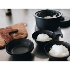 스노우피크 츠치나베 그릇세트 블랙 도기 일본정품, 기본, 1개