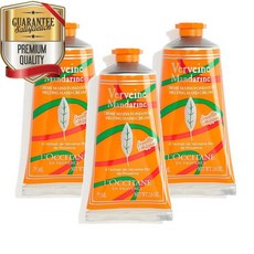 록시땅 버베나 만다린 멜팅 핸드 크림 75ml, 수량: 3　　　　　(상품코드963p)