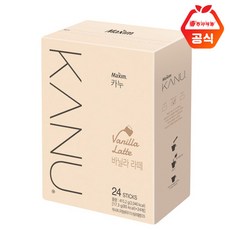카누 바닐라 라떼 스틱커피, 17g, 24개입, 1개