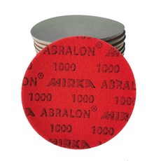 Mirka Abralon 500-4000 그릿 스폰지 샌딩 디스크 폼 후크 및 루프 사포 6 인치 150mm 연마 및 버핑 디스크 1, 5 pcs, 600 grit, 5개