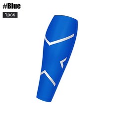 종아리 사이클링 여행용 다리 달리기 1 압축 버팀대 남녀공용 슬리브, XL Calf 35-40cm, Blue- 1Pcs