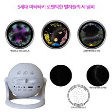 HOMESTAR 홈스타 스노우 화이트 플라네타리움, H_화려한 밤색과 화이트의 기계에 대한주의 사