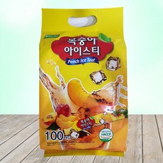 이레 복숭아 아이스티 100T X 2개/홍차 분말