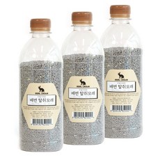 리얼크라운 배변탈취모래 500g 묶음, 3개