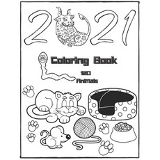 Coloring Book: Animals for Toddlers: A Toddler Coloring Book with Fun 120 Coloring Pages for Kids ... Paperback, Independently Published, English, 9798704784296