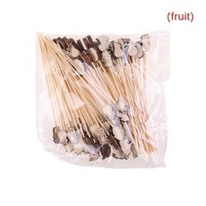 일회용 대나무 꼬치 뷔페 컵케이크 과일 포크 파티 케이크 디저트, 11.사진 쇼로, 1개