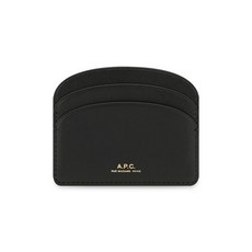 A.P.C.(아페쎄) 아페쎄 여성 하프문 블랙 카드지갑 PXAWV F63270 LZZ