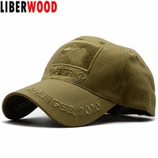 LIBERWOOD MultiCam 스나이퍼 레인저 2020 수 놓은 볼 캡 군사 육군 운영자 모자 전술 CP OD 모자 루프 패치|야구 모자|