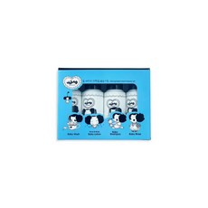 뚱 베이비 여행용 4종세트 샴푸 린스 바디워시 로션, 1개