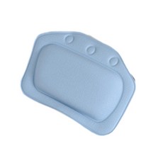 방수 세척하기 스파 목욕 베개 현대적인 세련된 PVC 목 욕조 쿠션 내구성, Dark blue, Dark blue