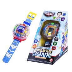손오공 헬로카봇 크리스탈 큐브시계 한정판, 단일/상품