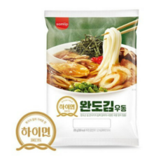 삼립 하이면 한국식 완도 김우동 우동, 205g, 30개