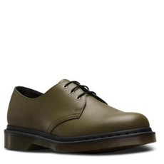 Dr.Martens [Dr. Martens] 1461 SMOOTH PLAIN WELT DMS OLIVE 24309355