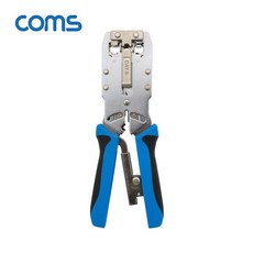 Coms 멀티 모듈러 크림핑 랜툴 RJ45 RJ12 RJ11 TT863 기타, 본상품선택, 1개 - rj45torj11