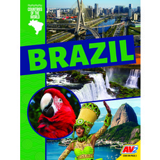 (영문도서) Brazil Paperback, Av2, English, 9781791140809