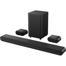 TCL 5.1ch Sound Bar with Wireless Subwoofer S4510 2023 모델 센터 채널 내장 후면 서라운드 사운드 스피커 2개 돌비 오디오 DTS V