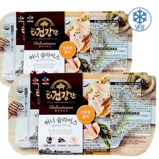 코스트코 더건강한 허니 슬라이스햄 250g-아이스박스 발송, 700g, 2개