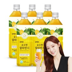 GNM자연의품격 순수한 깔라만시 원액, 6개, 1L