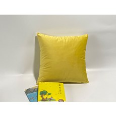 거위털베개솜 북유럽스타일의 소파쿠션 쿠션 거실 빅쿠션 벨벳 심플 단색 작은사치 쿠션커버 O쿠션 X, C03-밝은노란색