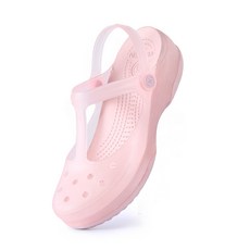 여름 여성용 폭신 발편한 젤리슈즈 미끄럼방지 슬리퍼 샌들 4C885