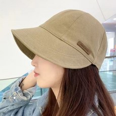 심플 다용도 여성 데일리 자외선 차단 보넷 버킷햇-1651013