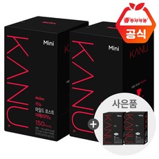 맥심 카누 마일드미니 150T x 2개+레트로밀크텀블러(색상랜덤), 150개입, 2개