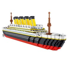 레고 타이타닉호 TITANIC 호환블럭 대형 배 유람선, 57cm 타이타닉