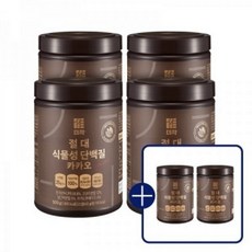 더작 절대 식물성 단백질 카카오 500g (무첨가물/고함량/저칼로리/비건인증), 6(4+2)개