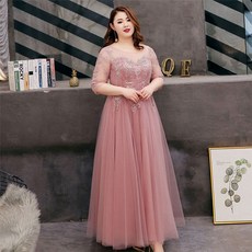 [단미라라] 빅사이즈 파티드레스(6XL까지 있어요) 05086 파티드레스